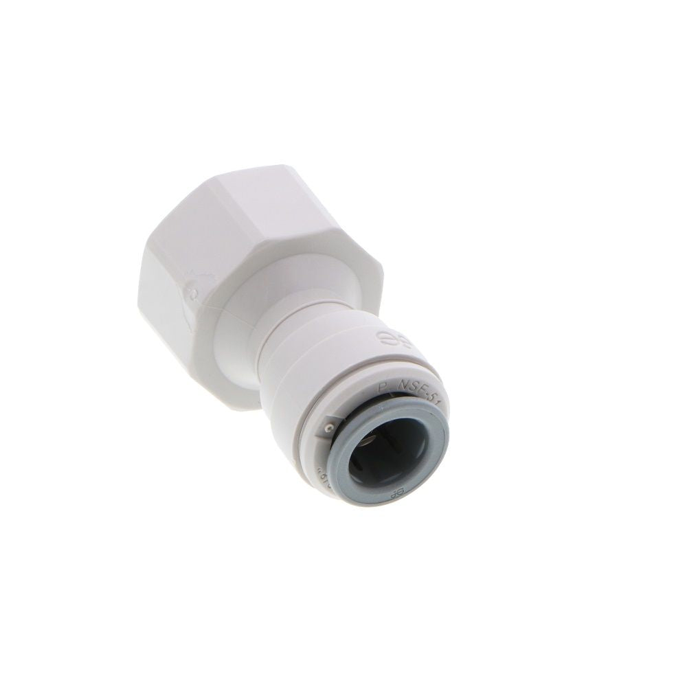 John Guest Female Adapter-Cone End BSPP - 3/8 x 1/2 BSPP