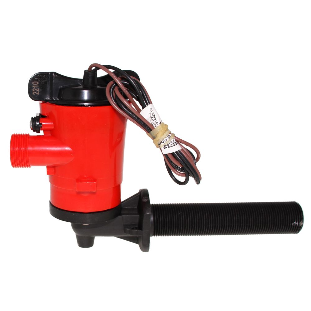Johnson Pump - Cartridge Aerator Pump 750 GPH 12V - 90°