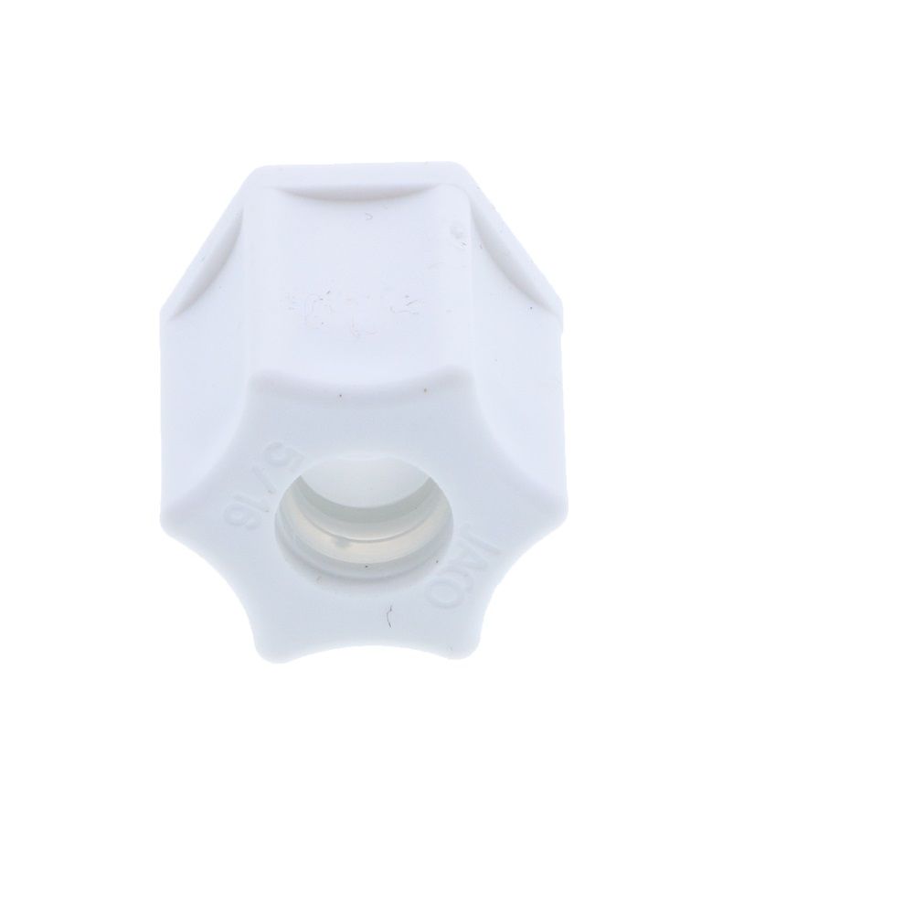 JACO P-PG-5 Polypropylene Plastic Gripper Nut 5/16 OD Tube