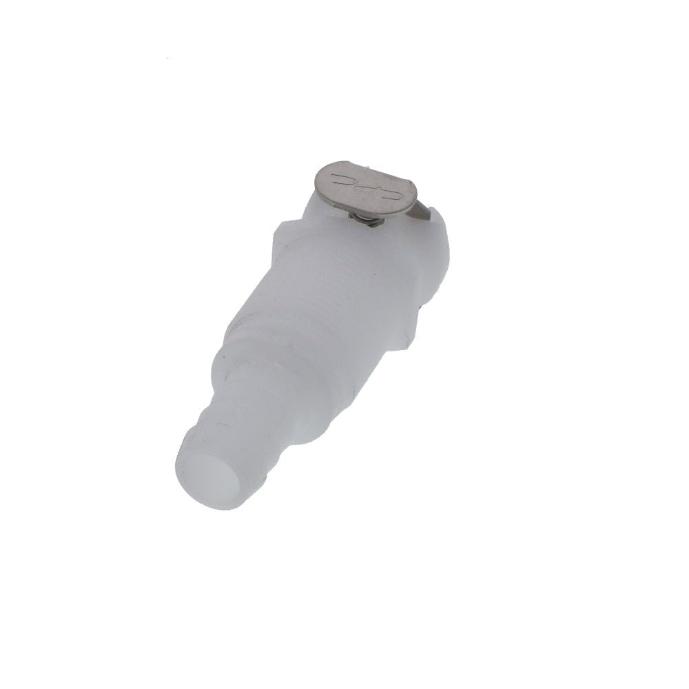 PLC16006 Panel Mount Hose Barb Coupling Body 3/8 ID Barb