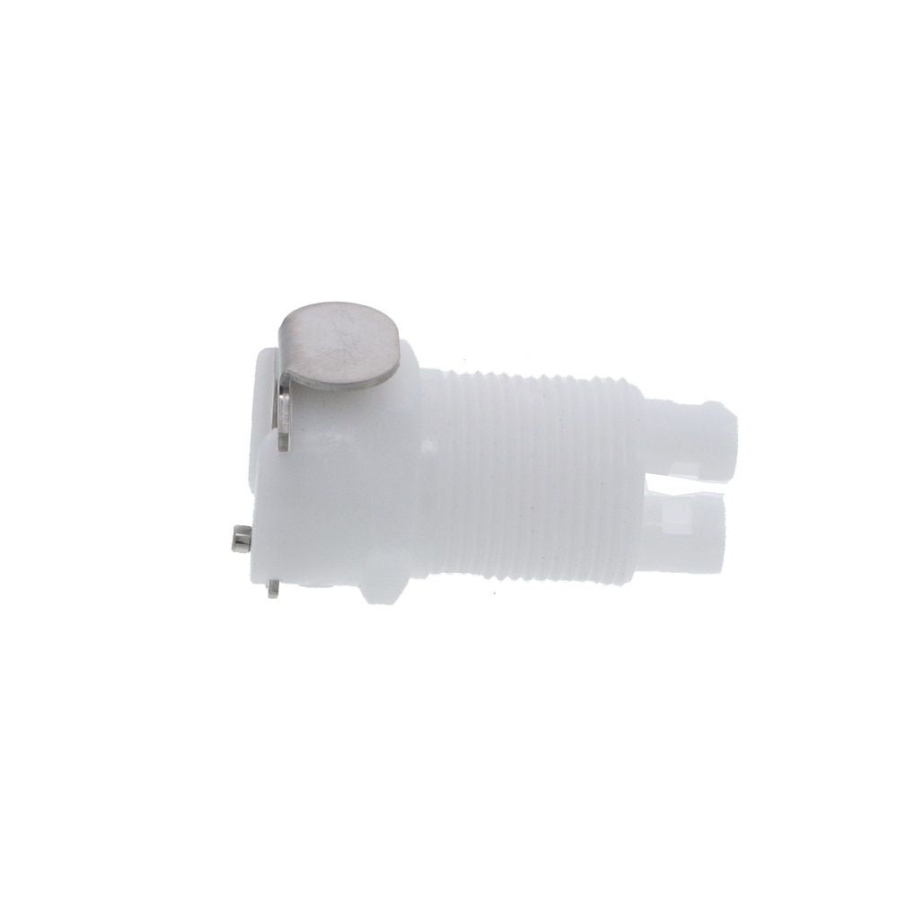 Colder PTC16010 Non-Valved Panel Mount Hose Barb Coupling Body - 1/16 ID Barb