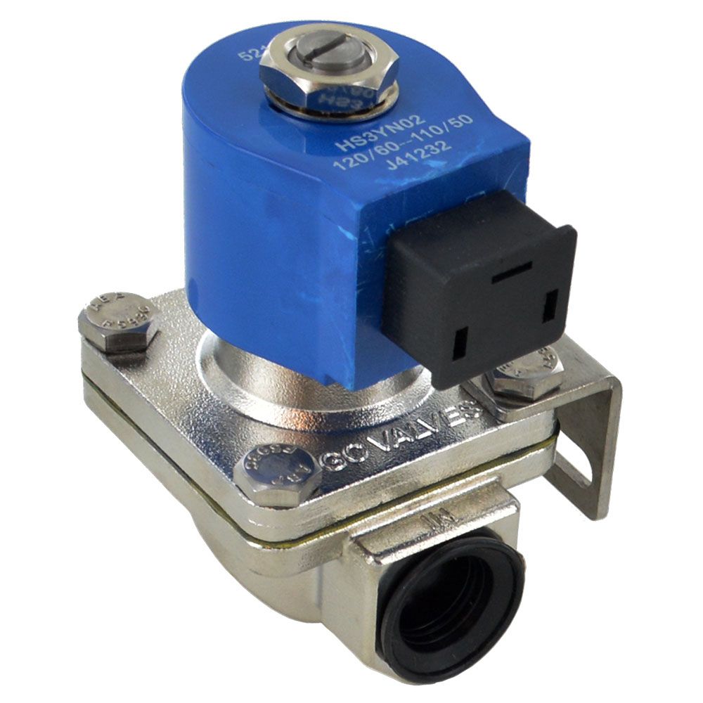 GC Valves S211YF02L7DG4K Solenoid Valve Normally Closed 1/2" NPT 110v
