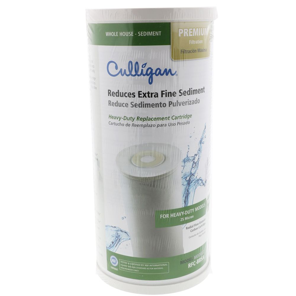 10" BB Culligan RFC-BBSA Granular-Activated Carbon Filter, 25 mic