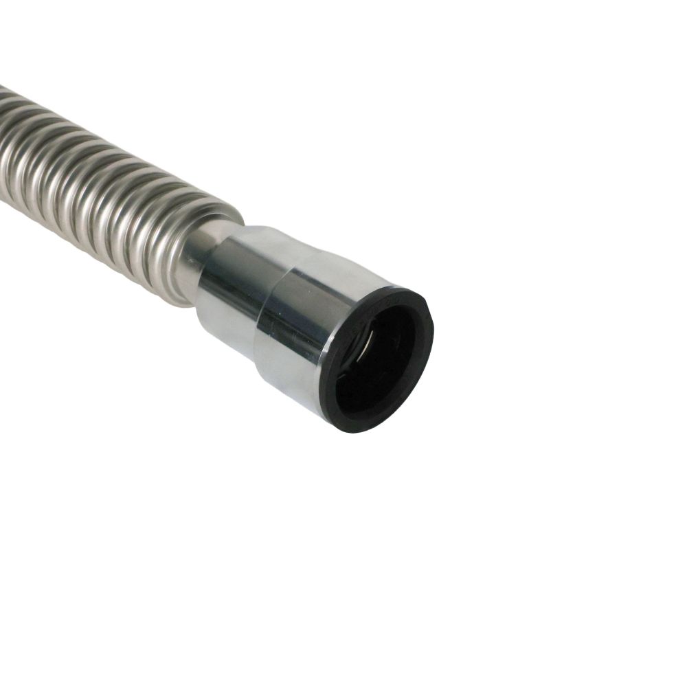 Flexible Stainless Steel Water Softener Connector - Clack 1" QC x QC x 24" L