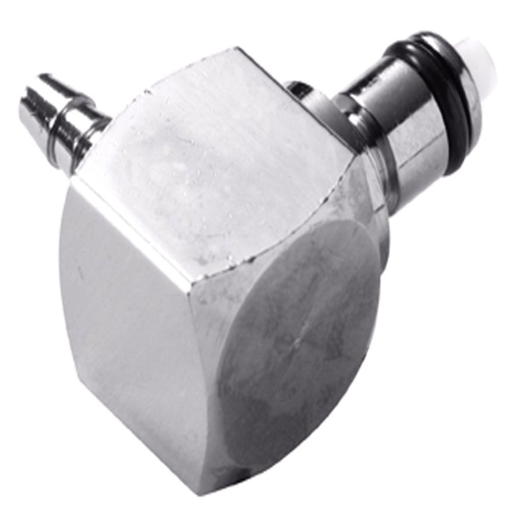 MCD2302 Valved Elbow Hose Barb Coupling Insert 1/8 ID Barb