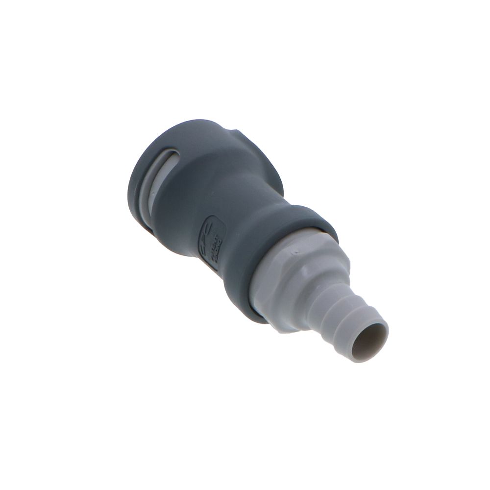 NS4D17006 Valved In-Line Hose Barb Coupling Body 3/8 ID Barb