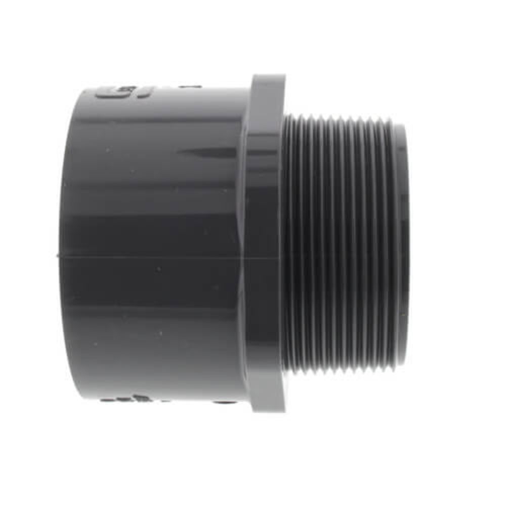 Schedule 80 PVC Bushing 2" MPT x 2" Slip