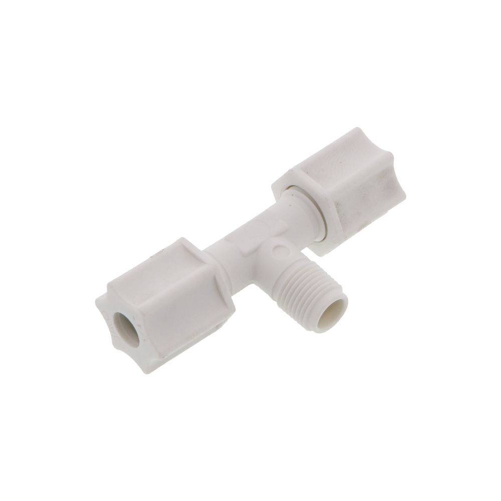 JACO 60-4-2-P-PG Polypropylene Male Branch Tee 1/4 OD Tube x 1/8 MPT