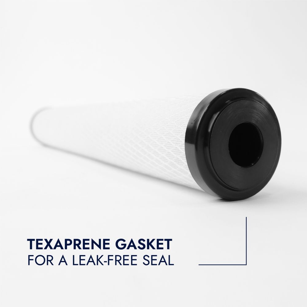 Neo-Pure CTOX-2520 20 x 2-1/2 CTO/Cyst/LEAD/VOC Carbon Block Water Filter 0.5 mic