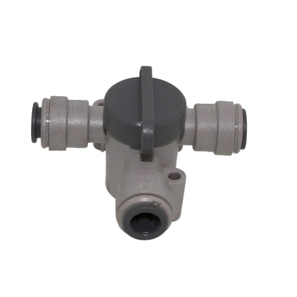 John Guest Angle Stop Valve - 3/8 x 3/8 x 3/8