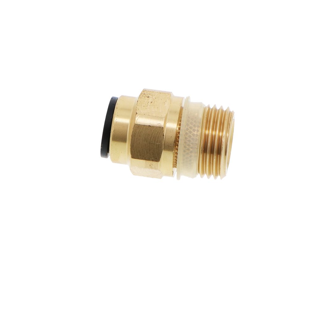 John Guest Male Straight Adaptor - 12mm x 1/2" BSP