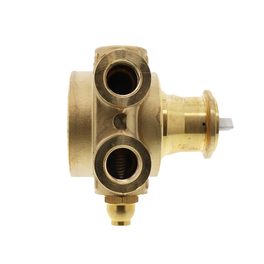 Fluid-o-Tech Lead Free Brass Rotary Vane Pump with Brass Key 190 gph 1/2" NPT