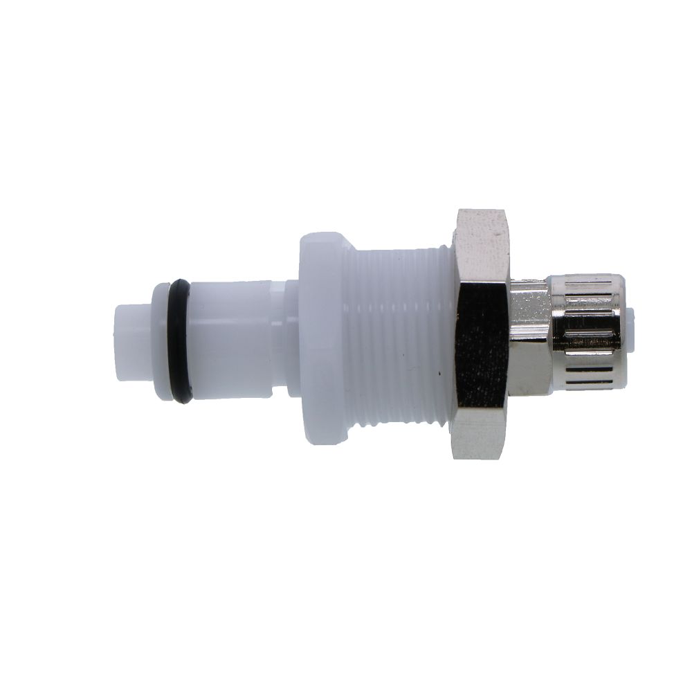 PLCD40004 Valved Panel Mount PTF Coupling Insert 1/4 PTF