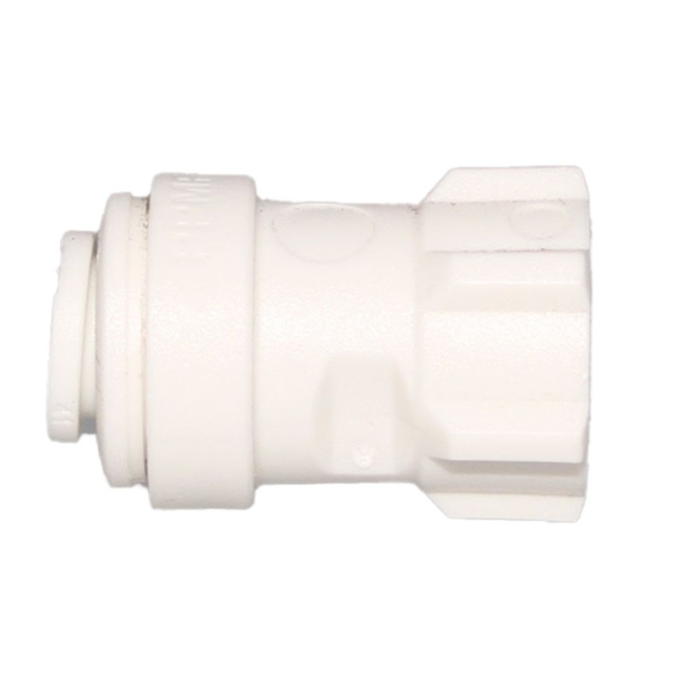 John Guest Faucet Connector UNS Polypro - 1/4 x 7/16-24 UNS