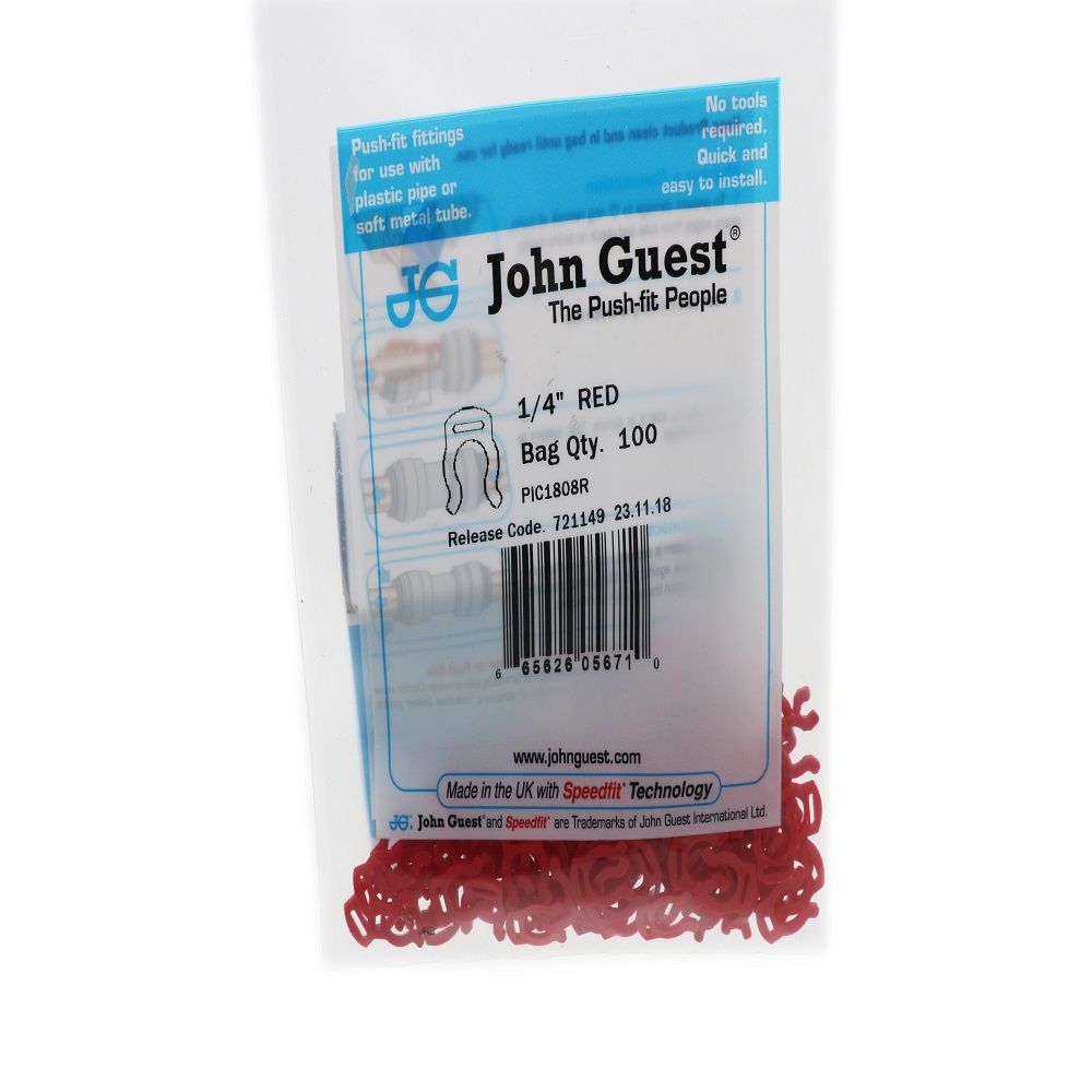 John Guest Locking Clip - 1/4"