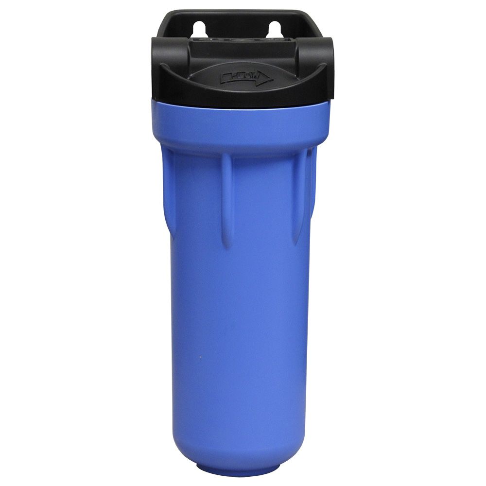 Pentek 150574 10" 3G Standard Filter Housing Black/Blue MM IB w/ PR - 3/4" FPT