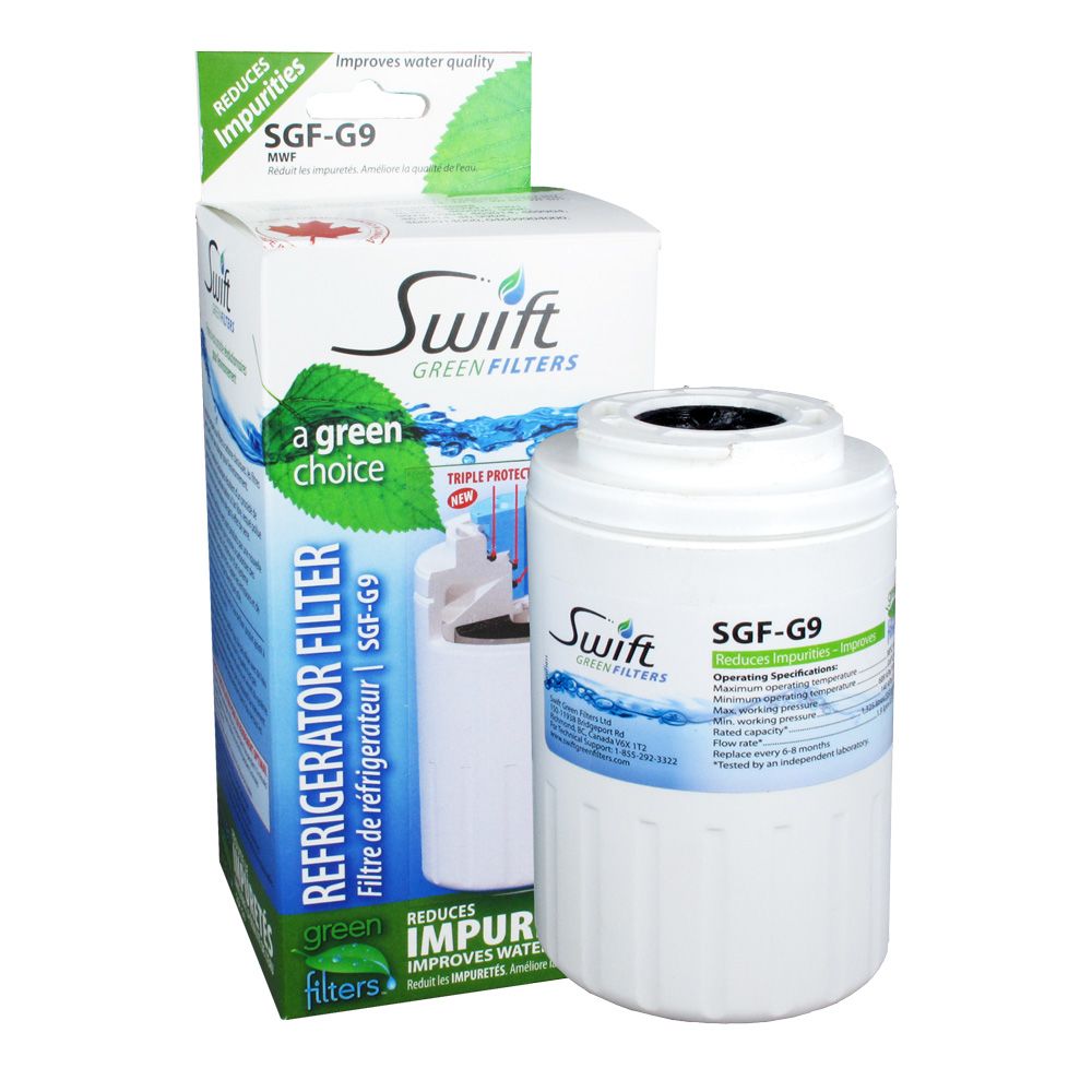 Swift Green SGF-G9 Compatible GE MWF Refrigerator Filter