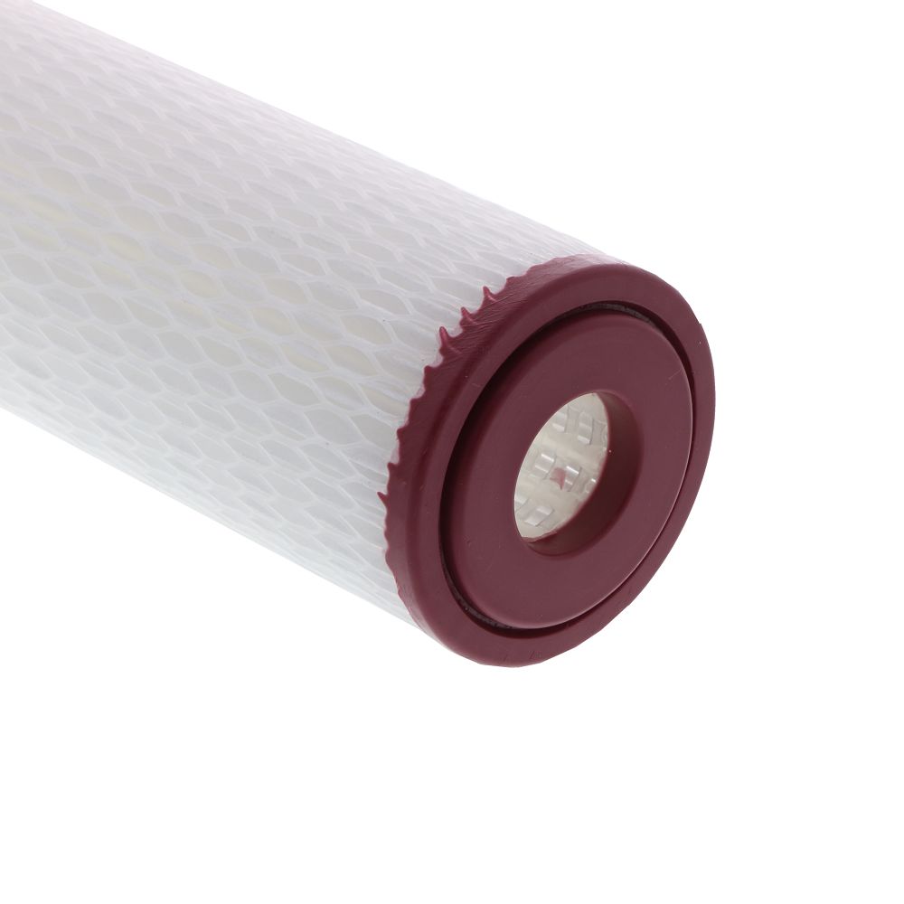 20" x 2-3/4" Flow-Max Pleated Poly - 0.35 mic