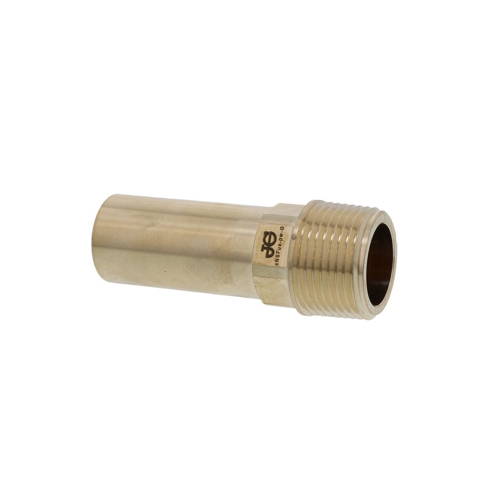 John Guest Lead-Free Brass Male Stem Adapter NPT - 3/4 CTS x 3/4 NPT