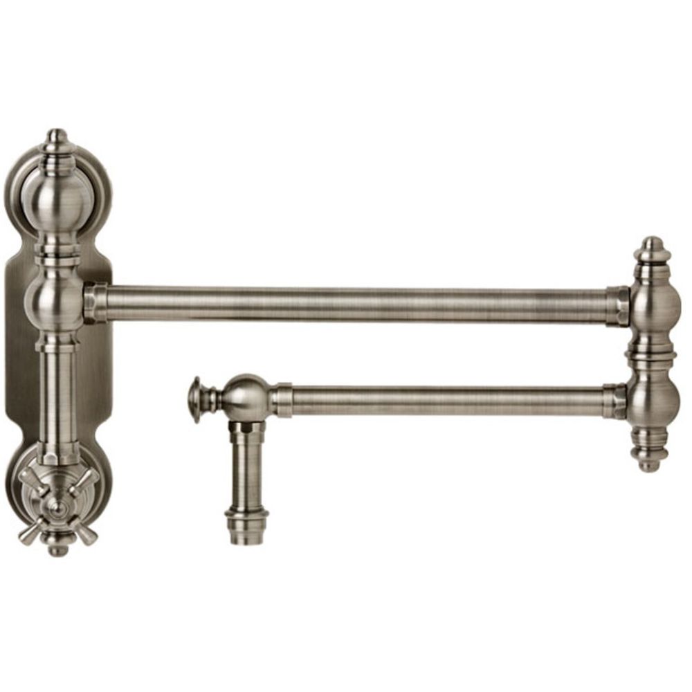 Waterstone Traditional 3150 Wall Mount Potfiller with Cross Handle