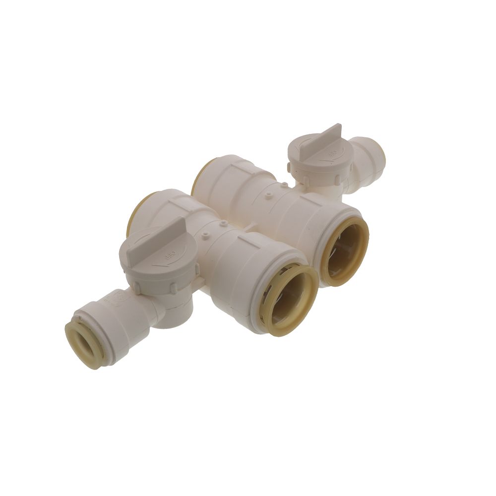 Watts AquaLock/SeaTech - Dual Union Body - 1 CTS x 1/2 CTS