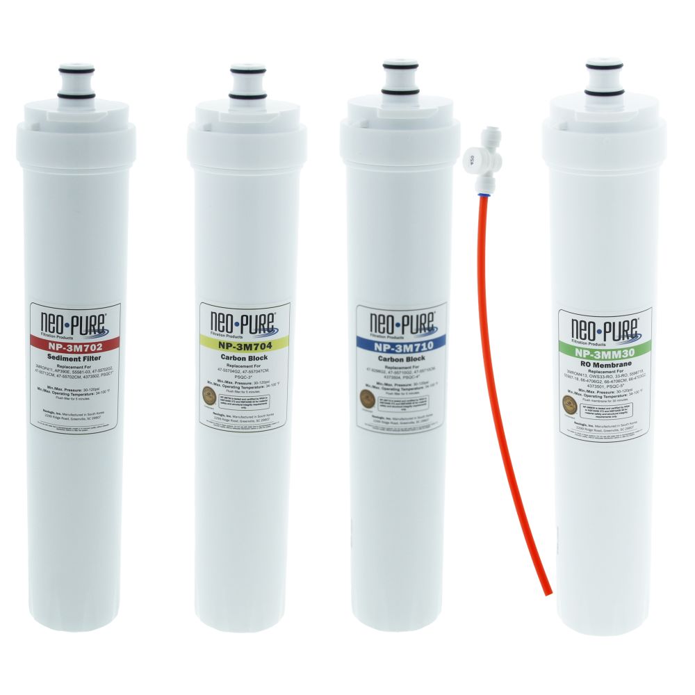 Neo-Pure NP-SQC4 SQC Compatible Replacement Filter Kit