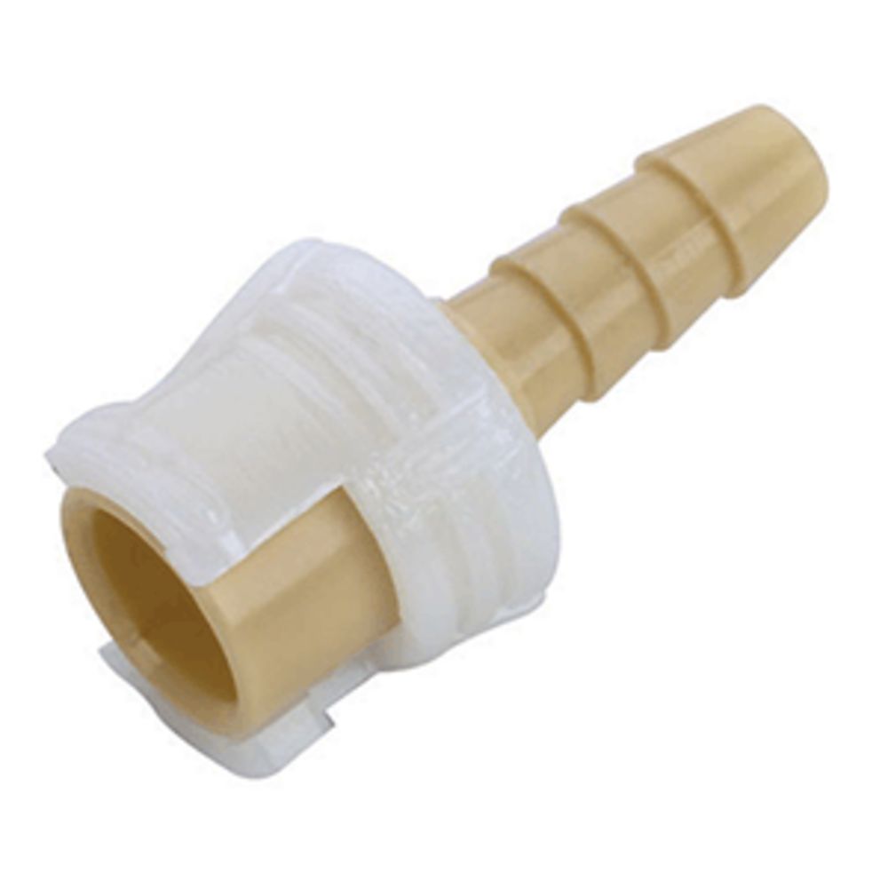 SMF0212 Non-Valved Inline Coupling Body 1/8 Hose Barb