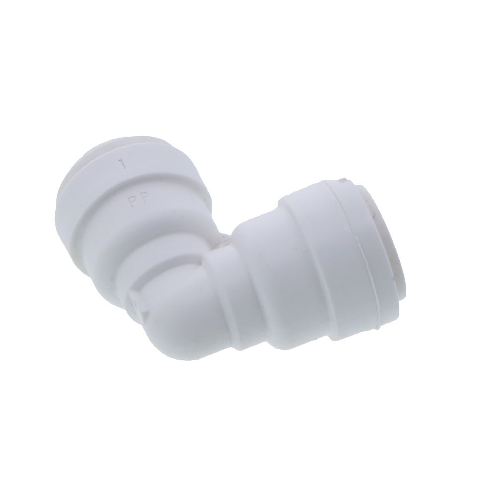 GA Murdock Q0620526 Polypropylene Elbow Union - 3/8 x 5/16 Push-in