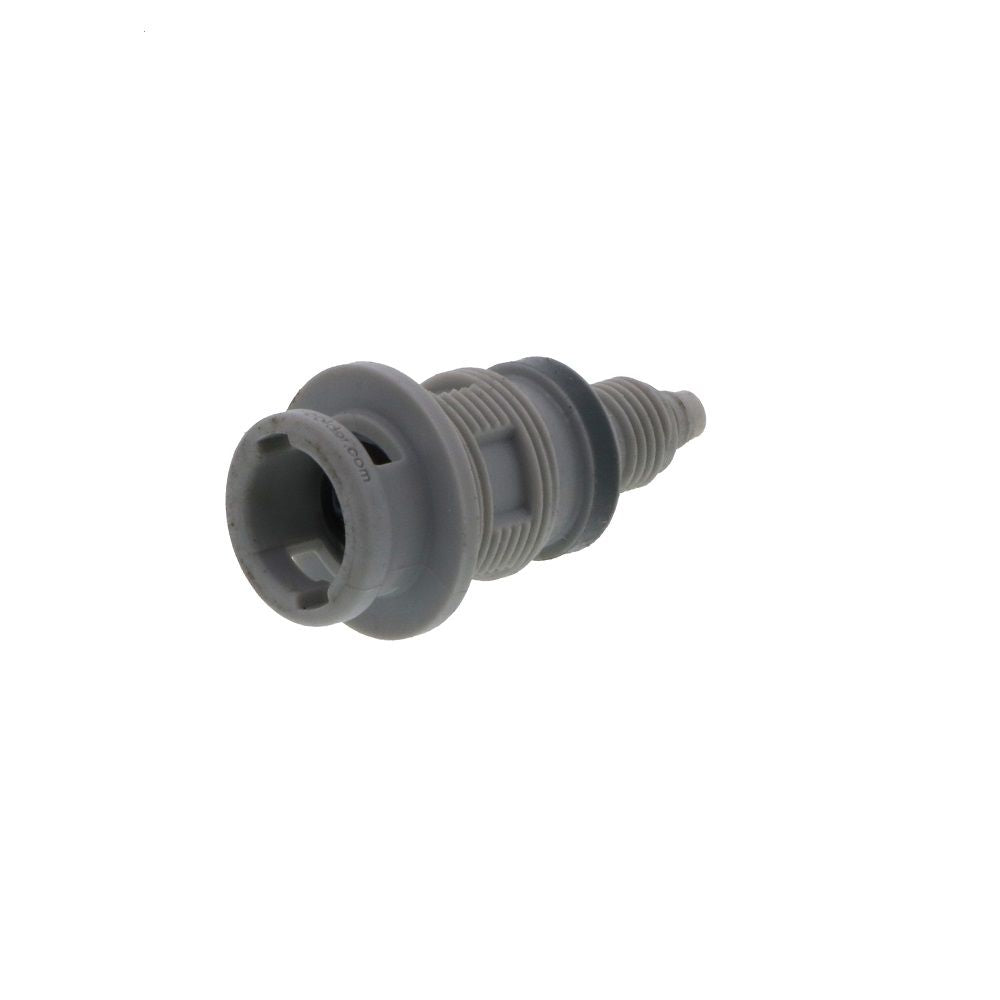 NS2D1204 Valved Panel Mount PTF Coupling Body 1/4 PTF