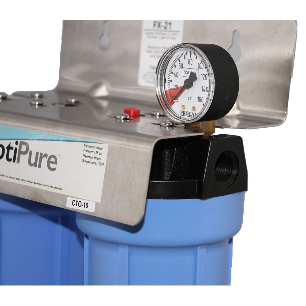 Optipure FX-21; dual 10" with prefilter System