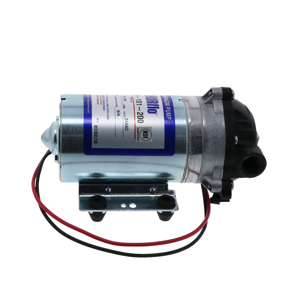 SHURflo 8010-101-200 RO Booster Pump 50 GPD 80 PSI 24V