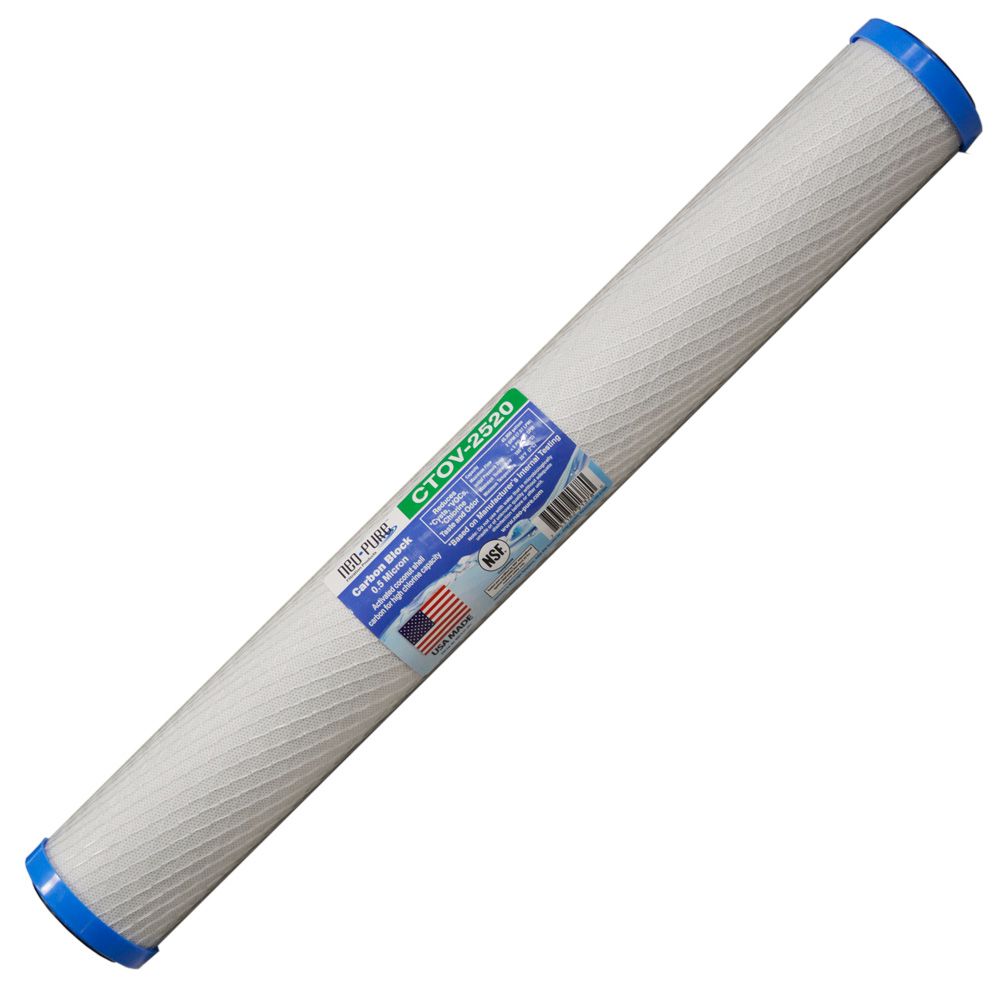 Neo-Pure CTOV-2520 Carbon Block Filter Cartridge