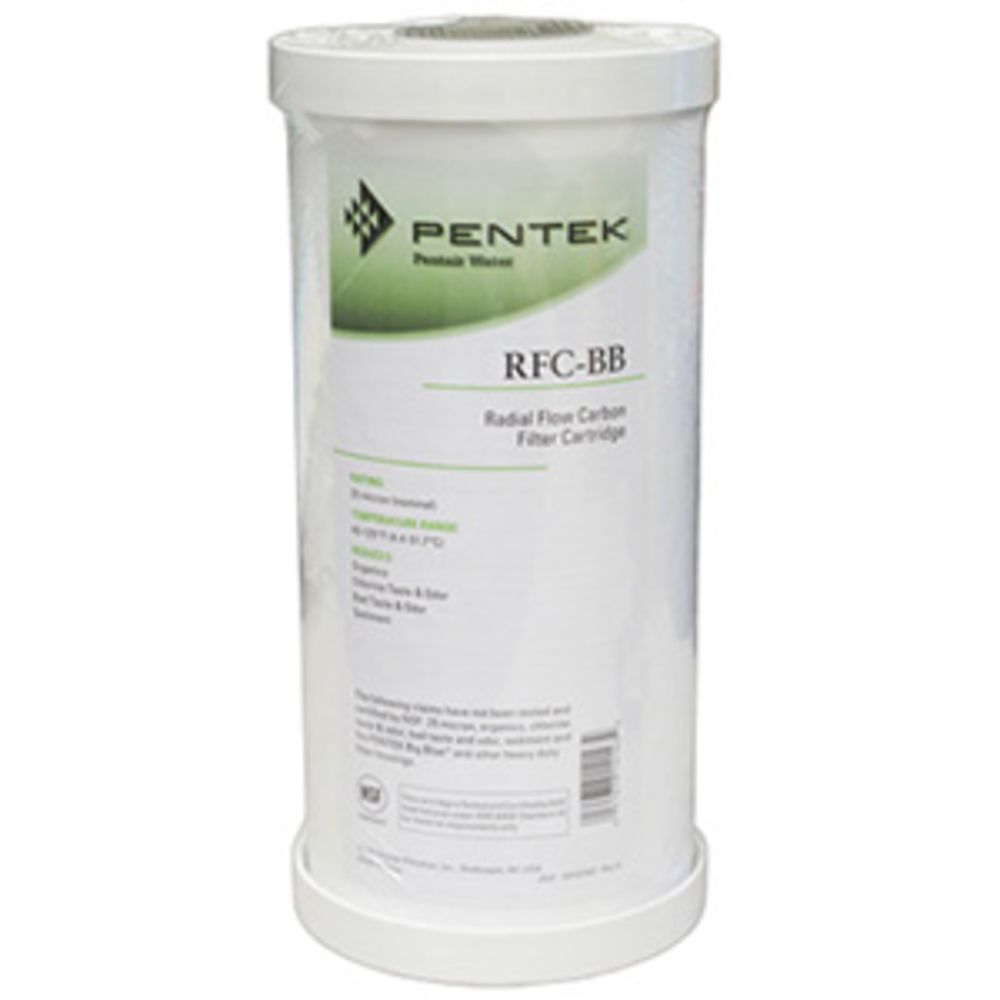 Pentek 155141-43 RFC-BB Radial Flow Carbon Filter 25 mic