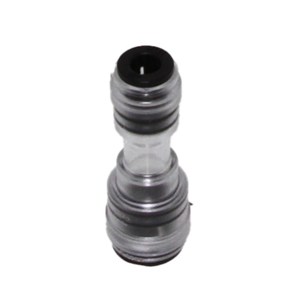 John Guest NC674 Clear Bodied Straight Tube Connector 8mm x 5mm