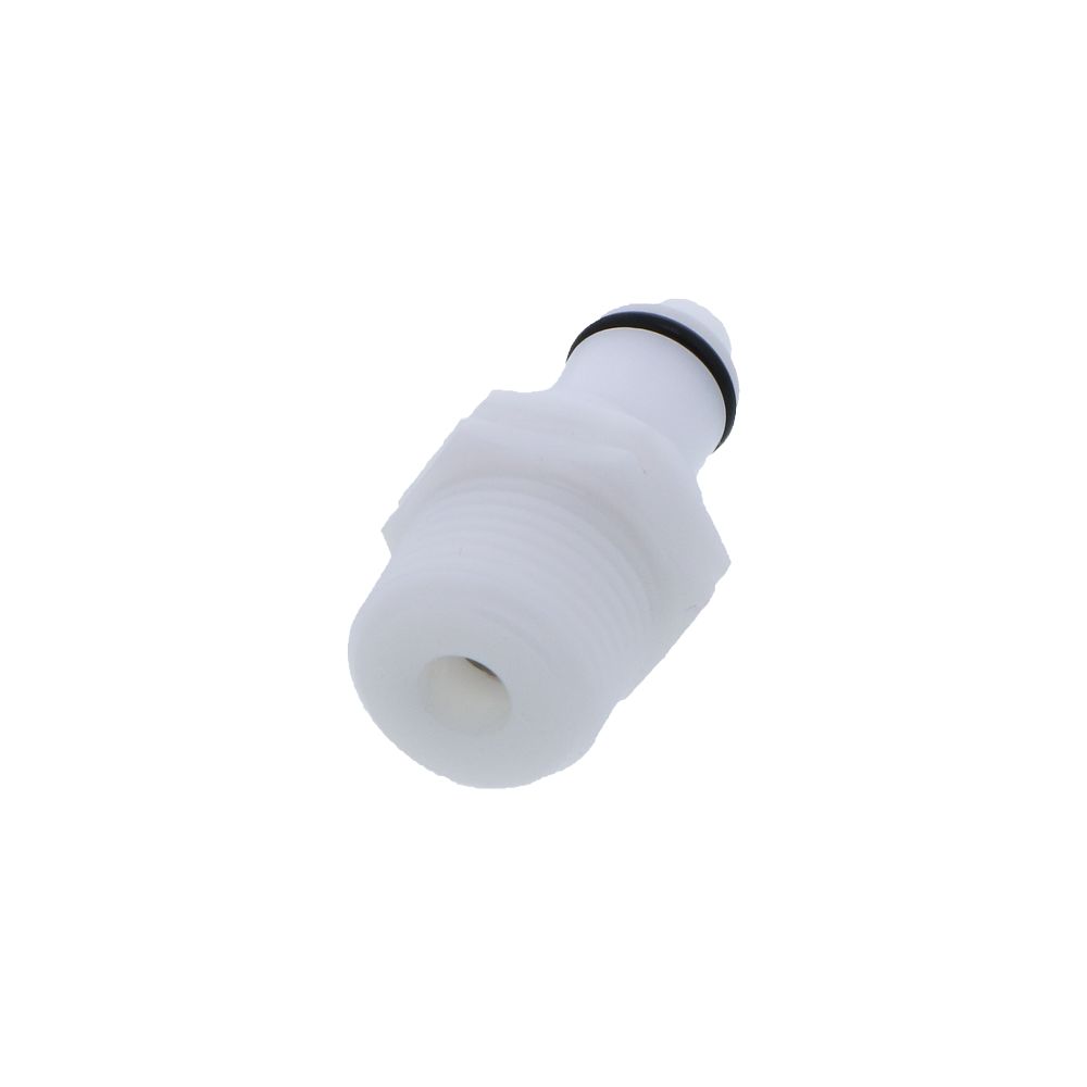 PLCD24006BSPT Valved Male Thread Coupling Insert 3/8 BSPT