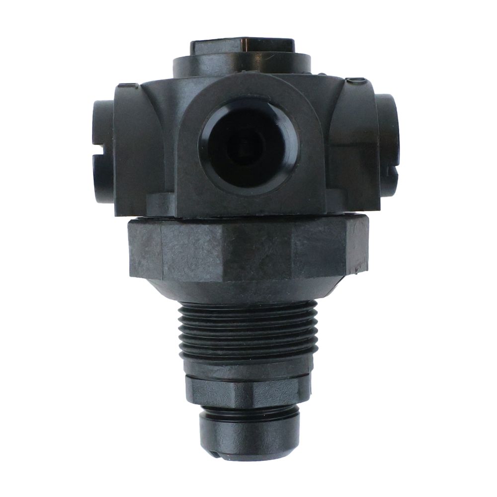 Watts P60 Series Miniature Plastic Water Pressure Regulator - 4 Way - 1/4" FNPT 0-25 psi