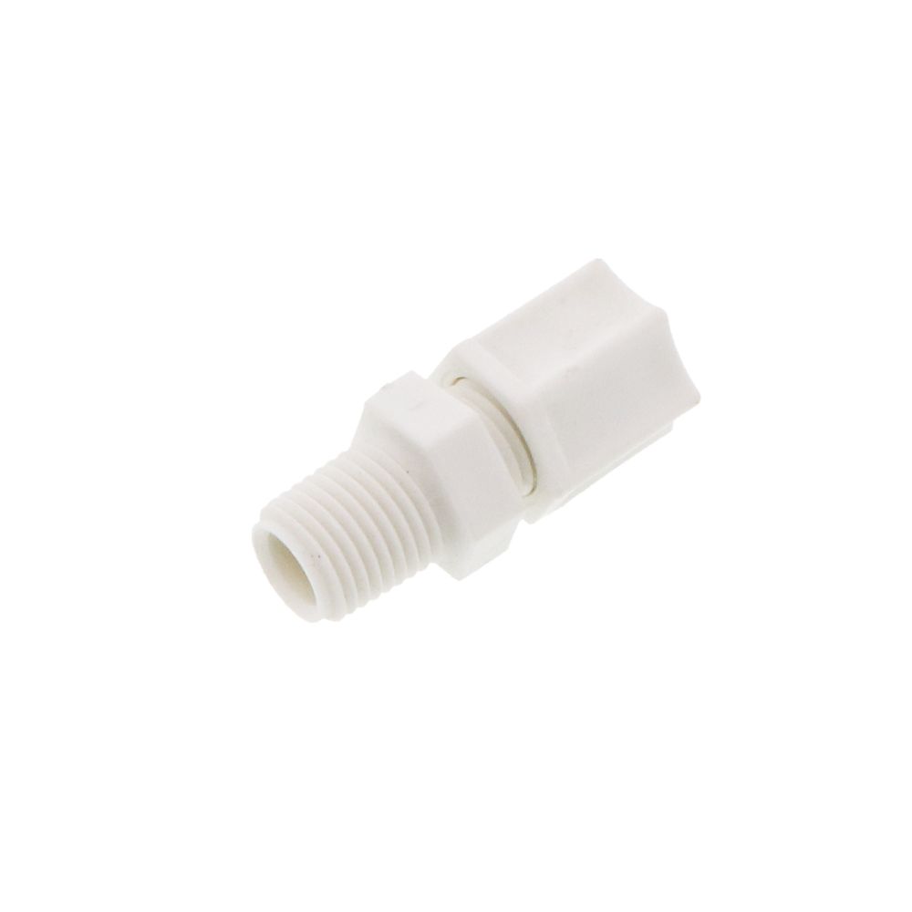 JACO 10-5-4-P-PG Polypropylene Male Connector 5/16 OD Tube x 1/4 MPT