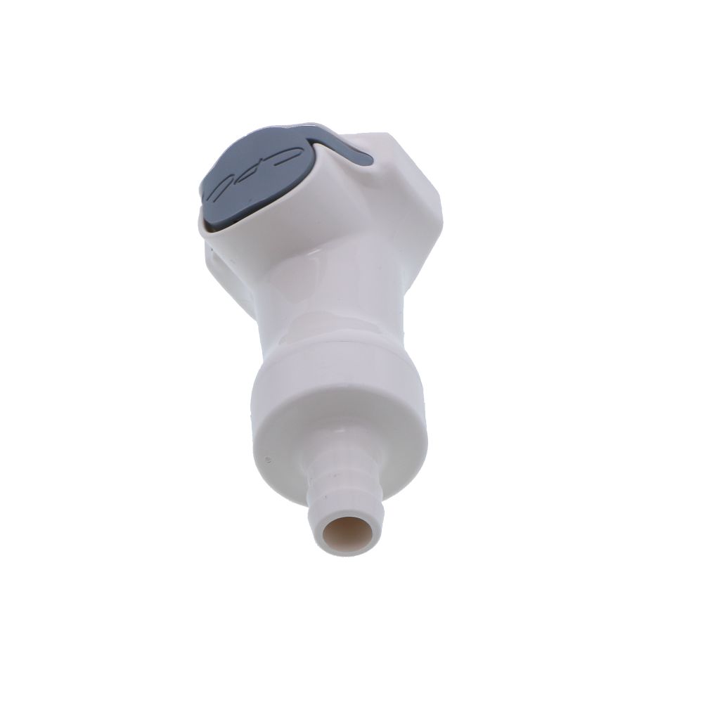 HFCD17635 Valved In-Line Hose Barb Coupling Body 3/8 ID Barb