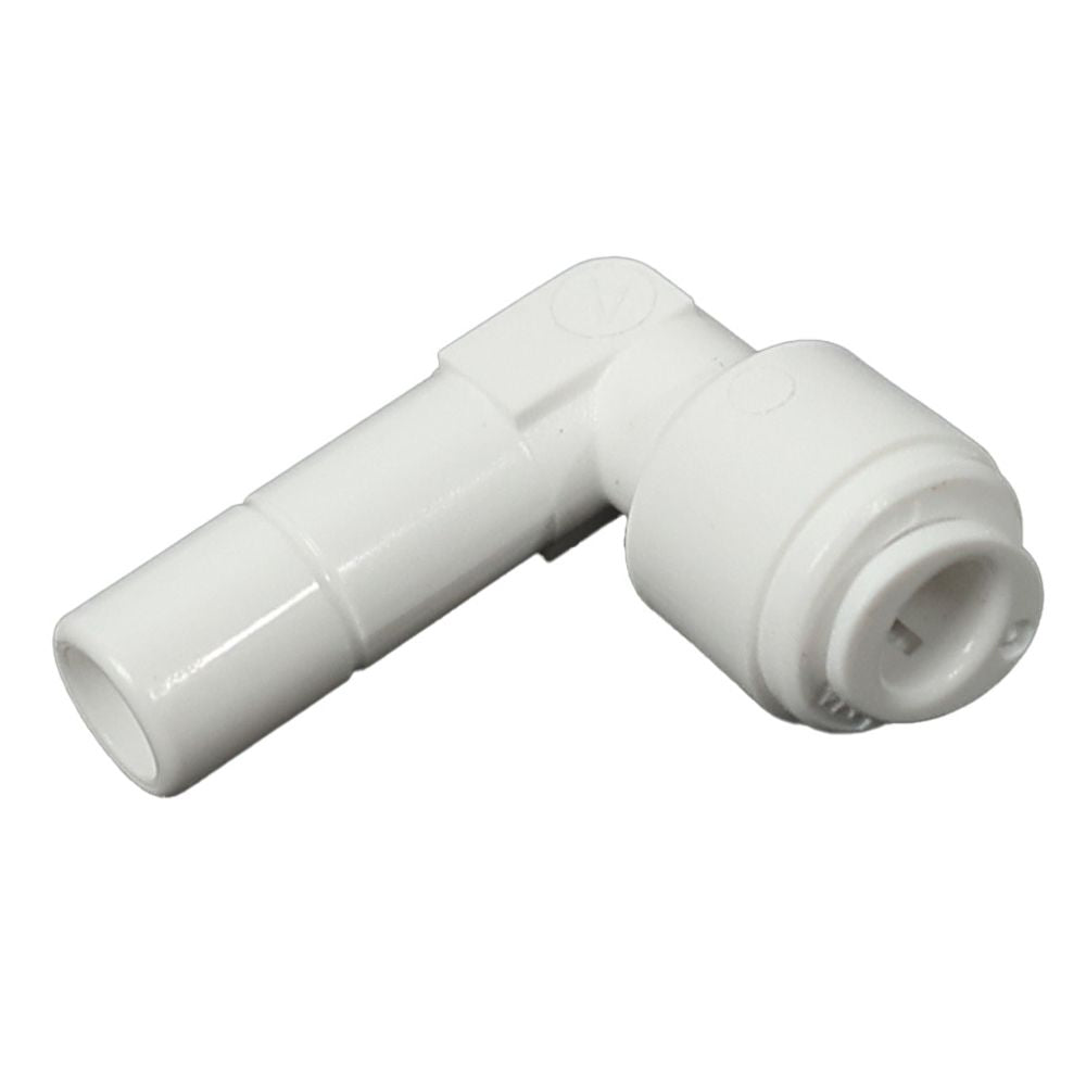 Union Elbow Stem Acetal 1/4 qc x 3/8 stem