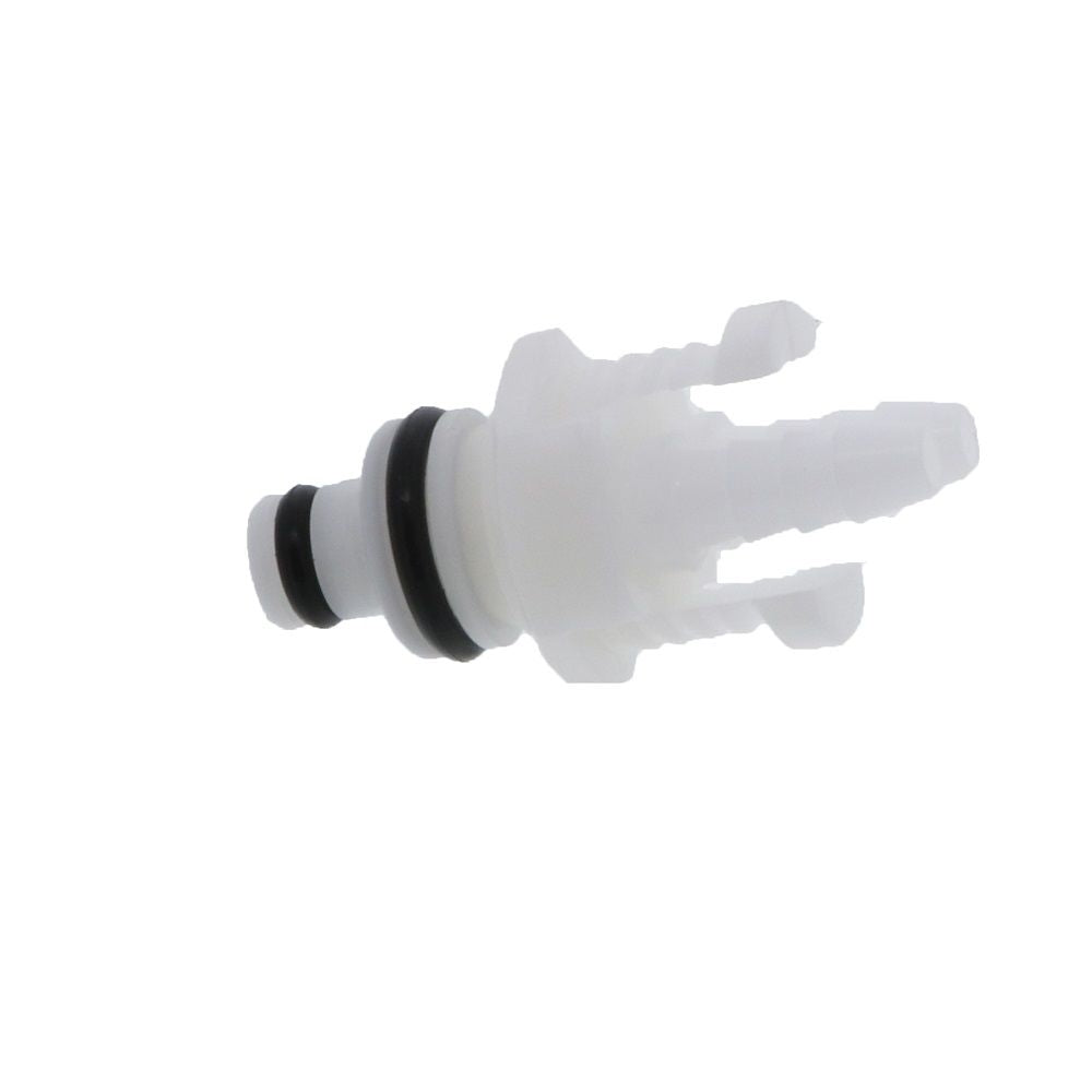 Colder PTC22020 Non-Valved Free Floating Hose Barb Coupling Insert - 1/8 ID Barb