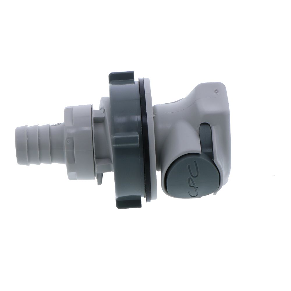 HFC16812 Panel Mount Hose Barb Coupling Body 1/2 ID Barb