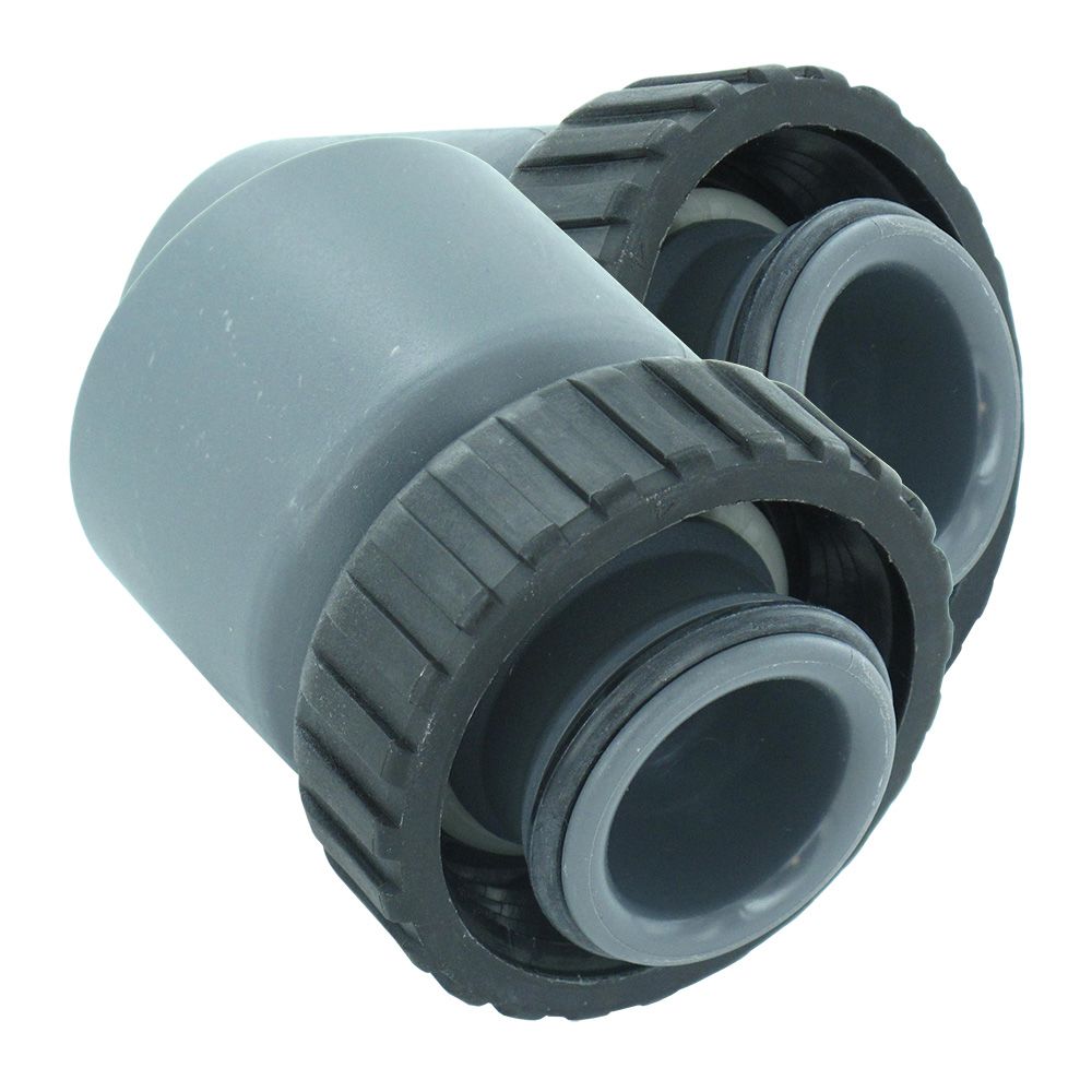 Clack WS1 V3007-07 Fitting 1.25" & 1.5" PVC Solvent Assembly