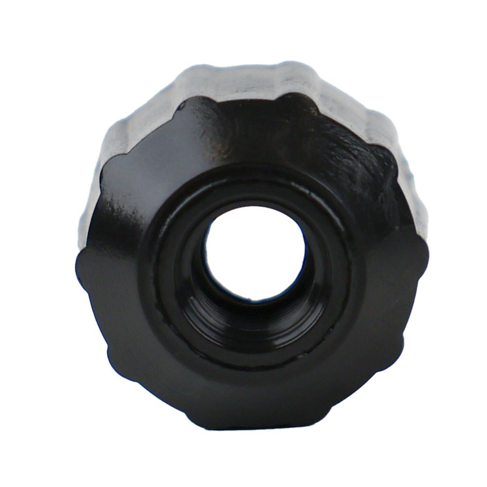 NeoFit - Acetal Black F/F Reducer 1/4" x 3/4" Thread BSPP