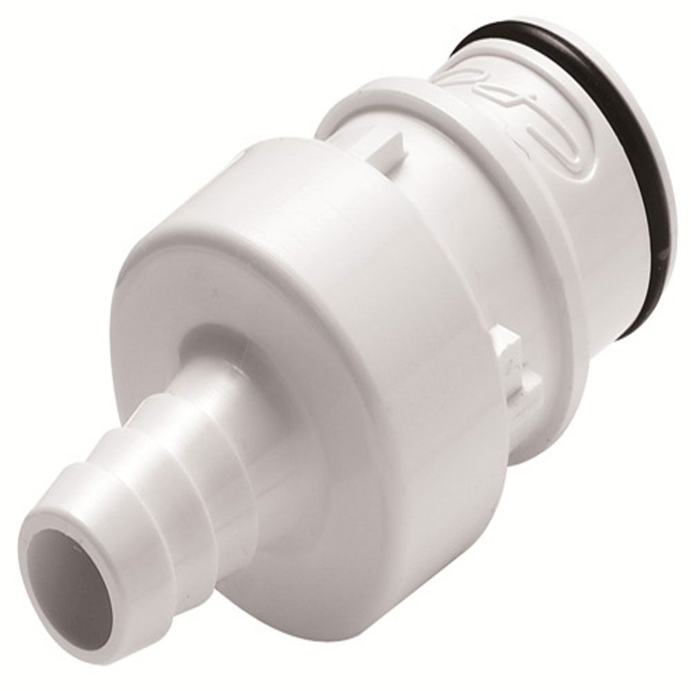 89100 NSF Non-Valved In-Line Hose Barb Coupling Insert 3/8 ID Barb
