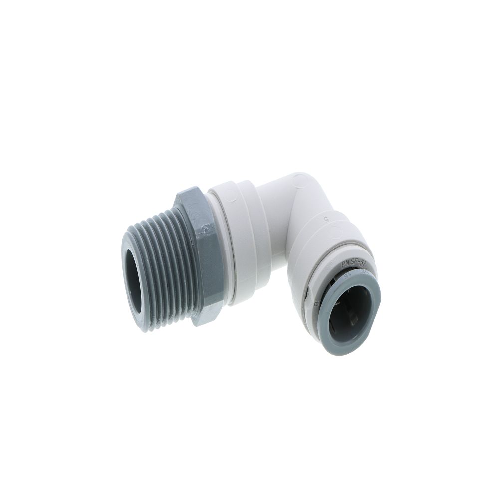 John Guest Swivel Elbow BSPT - 1/2 x 1/2 BSPT