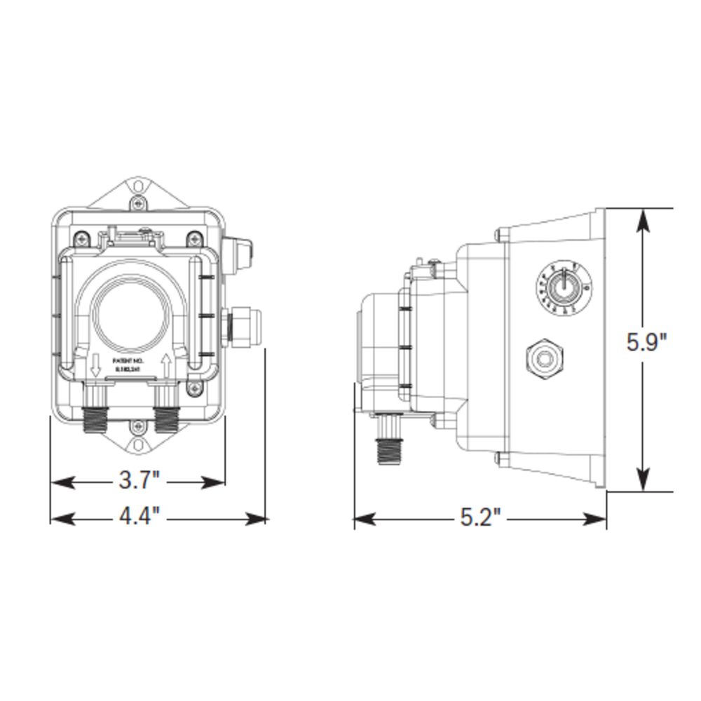 Stenner Econ LD Series Low Volume Pump 2.4 oz/hr #M Tube 230V
