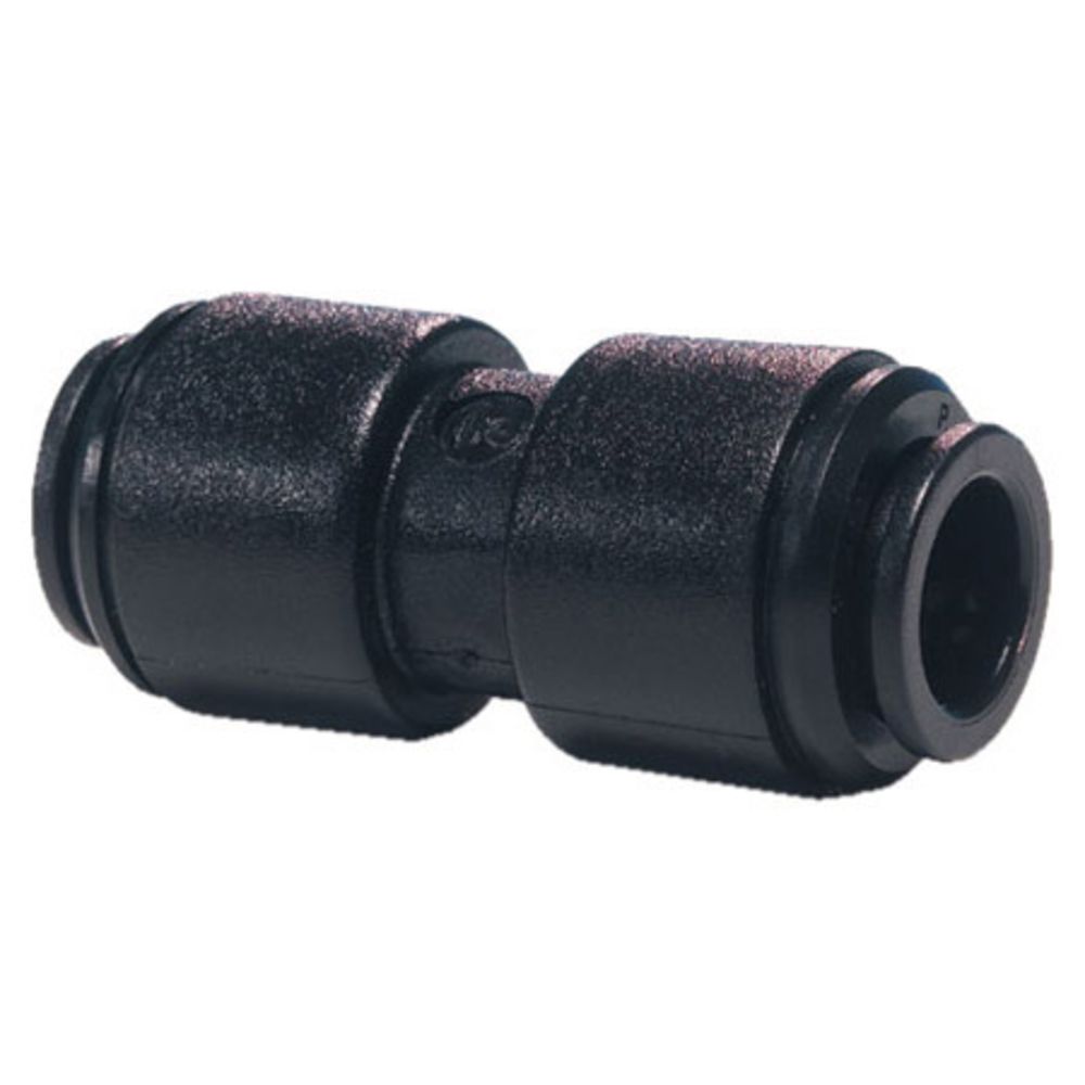 John Guest Union Connector BLACK ACETAL - 10mm