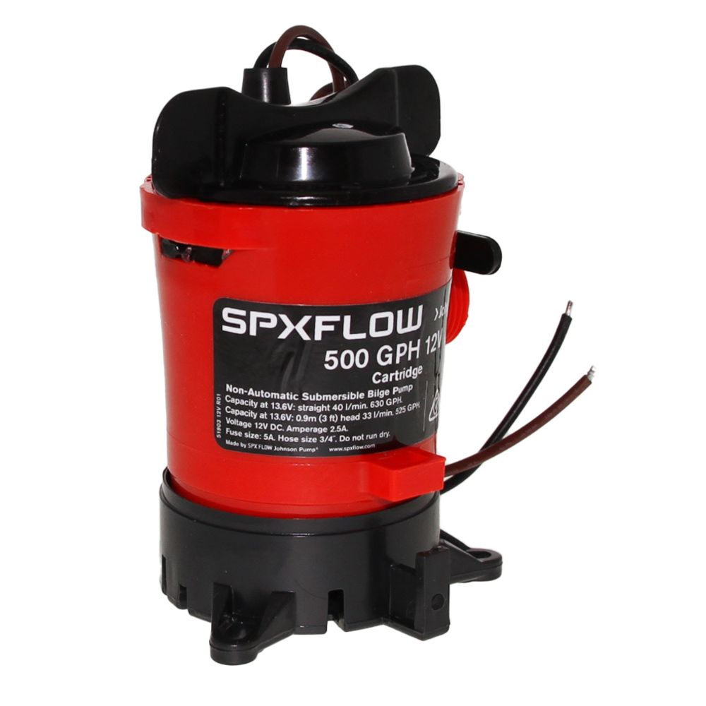 Johnson Cartridge - Submersible Bilge Pump 500 GPH