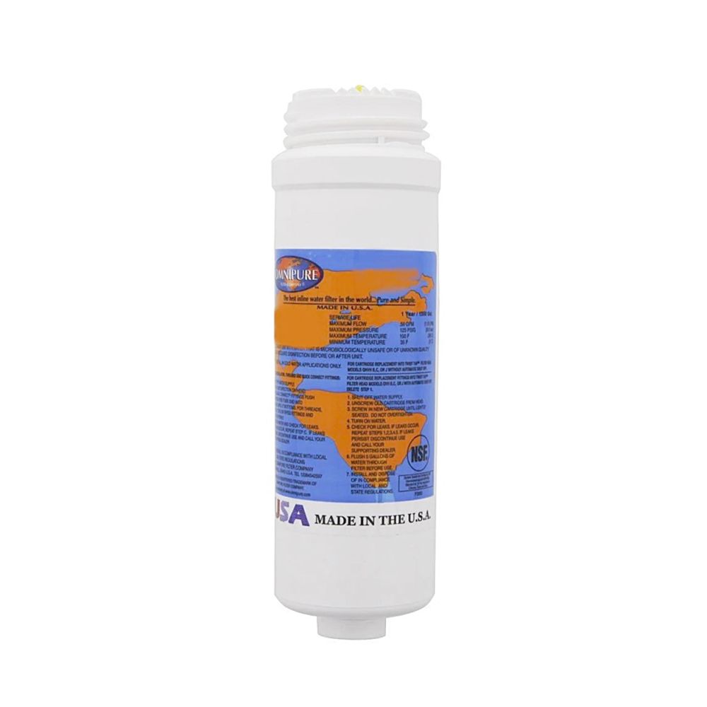 Omnipure Q5405 8" x 2.5" Twist Off 5mic Sediment Filter