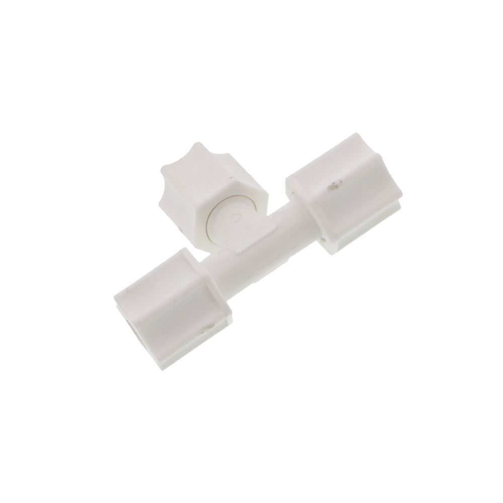 JACO 70-4-P-PG Polypropylene Union Tee 1/4 OD Tube x 1/4 OD Tube x 1/4 OD Tube